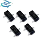 100PCS SOT23 Transistor BSS138 J1 MOSFET N-Channel Field-Effect SMD - Image 5
