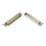 1pcs 3u Gold Plated Hdp62 Dp62 Db62 Male Female Connector Straight Pin With Fixed Screw Type d-sub 62pin Adapter 62 Pin 62p