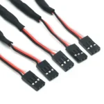 5pcs/lot 150mm 300mm 500mm RC Servo Y Extension Cord Cable Lead Wire for JR Futaba Rc Battery Drone Car Boat Helicopter Airplane - Image 5