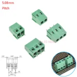 10Pcs KF120/KF128 2.54mm/3.5mm/3.81mm/5.0mm/5.08mm Pitch 2p/3p Straight Pin Pcb Screw Terminal Block Connector 2/3/4/5/6/8/10Pin - Image 6