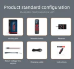 Hotrc DS-800 2.4Ghz 8CH FHSS Remote Controller F-08A F08A Receiver Color Screen For RC Model Car/Trawler/Fishing Boat Lawn mower - Image 26