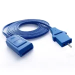 High-frequency Lip knife electrode piece neutral electrode plate cable REM flat plug electric knife negative plate connection - Image 6