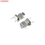 50PCS Plug In Clip Clamp fuse holder for 5 x 20mm Electronic Fuse Tube 5x20MM 5*20MM 5X20