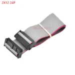 2pcs 2.54mm Pitch Fc-6/8/10/14/16/20/40/50 Pin 30cm Jtag Isp Download Cable Gray Flat Ribbon Data Cable For Dc3 Idc Box Header - Image 9
