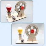 DIY Mini Hand Crank Generator DIY Science Experiment Kit & Education Model Toy For Children Gift Toy Project - Image 4