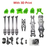 Mark4 7inch 295mm with 5mm Arm Quadcopter Frame 3K Carbon Fiber 7" FPV Freestyle RC Racing Drone with Print Parts for DIY FPV - Image 6