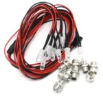 2 / 4 / 6 / 8 Lights 70cm Lenght RC LED Night Headlamps Headlights 3/5mm LED Light for Model Drift Crawler Car For RC Car - Image 31