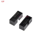 10pcs Dip 8/10/20/30/40/50 Pin 1.27mm Pitch Male Socket Straight Idc Box Headers Pcb Connector Double Row 10p/20p/40p Dc3 Header - Image 11