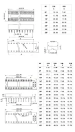 10PCS IC Sockets DIP6 DIP8 DIP14 DIP16 DIP18 DIP20 DIP28 DIP40 2.54mm Connector 8 14 16 18 20 24 28 40 Pin DIP Socket Chips Base - Image 10