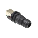 1pcs Rj45 Female Socket Waterproof Connector Ip68 Rj45 Female To Female Network Ethernet Adapter - Image 2