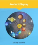 DIY Science Solar System Model Astronomy Sun Earth Moon Planet Experiment Toy Set DIY Science Model Education Learning Supplies - Image 9