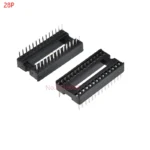 5/10PCS 28/32/36/42/48/52/54/56/64 pin IC SOCKET 1.778MM pitch DIP CHIP TEST HOLDER Adaptor 28P/32P/36P/42P/48P/52P/54P/56P/64P - Image 7