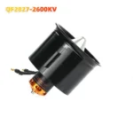 QX-Motor 70mm EDF 4s 6s QF2827 Brushless motor 12 Blades Ducted Fan w/ 80A 60A 3-6S Esc for RC EDF Jet Aircraft Airplane - Image 9