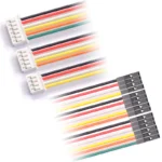 10PCS Dupont Line to SH1.0/MX1.25/ZH1.5/HY2.0/PH2.0/XH2.54 Cable 1P Female 2/3/4/5/6/P 20CM  26AWG 28AWG Jumper Wire - Image 4