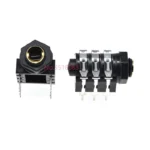 2/5PCS 6.35mm/6.35 Stereo Audio Microphone Female Socket/Jack Connector 6.3mm 6P/6Pin For PCB Plug-in - Image 4