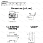 5/10PCS 1.27mm/2.54mm Pitch Slide Toggle Switch Dip/Smd/Right Angle Double Row 1/2/3/4/5/6/8/10/12 Position/Bit/Way/Channel/Pin - Image 14