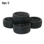 4pcs 1/10 On-Road Car Soft Tires 65MM High Grip Rubber Tyre Hot Melt Tire For HSP Tamiya HPI Kyosho 94122 RS4 D5 TT02 FW06 - Image 10