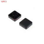 50PCS square Tactile Button caps for B3F-4055 12X12X7.3MM Micro TACT Key SWITCH FOR ARDUINO 12*12*7.3MM 12X12X7.3 SWITCHES - Image 9