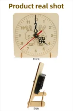 DIY Clock Model  DIY Science Toys Children Educational Technology Project Model Toys Educational Wooden Puzzle Games For Gift - Image 14