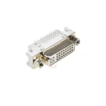 5PCS DVI Interface DVI 24 + 5 pin 90 degrees plate inserted female connector socket for computer monitor - Image 2