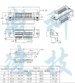 1PCS Male Female Centronics Connector 57 Series 14/24/36/50Pin 90 Degree PCB Mount DIP Type Printer Socket - Image 15
