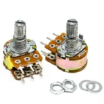 5Pcs/Lot  WH148 Potentiometer B1K B2K B5K B10K B20K B50K B100K B500K B1M 6Pin Shaft1K 2K 5K 10K 20K 50K 100K 500K 1M - Image 2