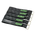 5pcs 20*25mm Uangel Magic Sticker Tape Nylon Lipo Battery Strap Belt Reusable Cable Tie Wrap for FPV RC Battery - Image 7