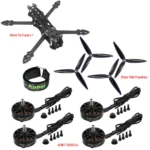 MARK4 7inch 295mm Wheelbase Carbon Fiber Frame 5mm Arm A2807 1300KV Brushless Motor 7inch propeller For FPV 7" Long Range Drone - Image 7