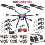 ZD850 Full Carbon Fiber 850mm Frame APM2.8 / Pixhawk 2.4.8 Flight Comtrol 5010 360KV Motor BLHeli 40A Brushless ESC set - Image 2