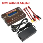 iMAX B6 V3 80W 6A Battery Charger LiHv Lipo NiMh Li-ion Ni-Cd Digital RC Charger Lipro Balance Charger Discharger 12V 5A Adapter - Image 10