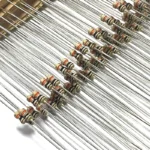 100PCS 1/8W Carbon Film Resistor 5% 0R 1R 10R 100R 1K 10K 100K 1M 1 10 100 R K Ohm 0.125W  0R--1M - Image 2