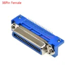 1PCS Male Female Centronics Connector 57 Series 14/24/36/50Pin 90 Degree PCB Mount DIP Type Printer Socket - Image 8