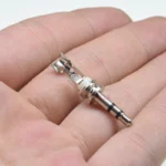 5pcs 3.5mm 3-Pole Stereo Metal Plug Connector 3.5 Plug & Jack Adapter With Soldering Wire Terminals 3.5mm Stereo Plug - Image 3