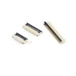 10pcs Ffc Fpc Cable Connector Socket Pitch 1.0mm High 2mm Clamshell Bottom Contact Type Sockets 4p 6p 8p 10p 12p 16p 20p 30p 40p - Image 2