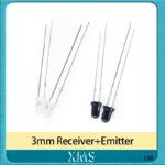 10pairs 3mm 5mm 940nm LEDs Infrared Emitter and IR Receiver Diode Diodes 301A for arduino - Image 8