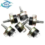 5PCS WH138 Adjustable Resistance Speed Regulator With Switch Potentiometer WH138-1 B5K B10K B20K B50K B100K B250K B500K 10K 100K - Image 5