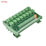1PCS Three-wire Plc Input Module 4 6 8 10 way Proximity Switch Sensor Terminal Block Photoelectric Conversion Board For NPN/PNP - Image 34